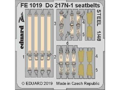 Do 217N-1 seatbelts STEEL 1/48 - zdjęcie 1