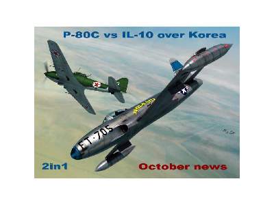 P-80C vs IL-10 over Korea - zdjęcie 1