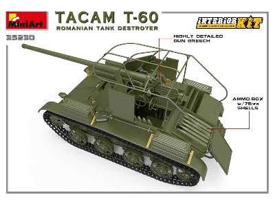 Tacam T-60 rumuński niszczyciel czołgów - z wnętrzem - zdjęcie 26