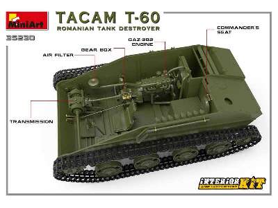Tacam T-60 rumuński niszczyciel czołgów - z wnętrzem - zdjęcie 31