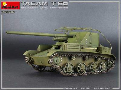 Tacam T-60 rumuński niszczyciel czołgów - z wnętrzem - zdjęcie 34