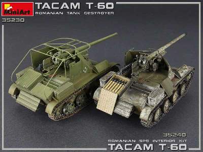 Tacam T-60 rumuński niszczyciel czołgów - z wnętrzem - zdjęcie 35