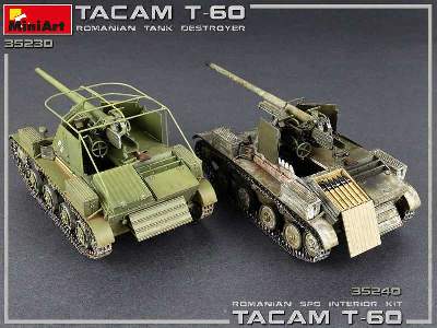 Tacam T-60 rumuński niszczyciel czołgów - z wnętrzem - zdjęcie 36