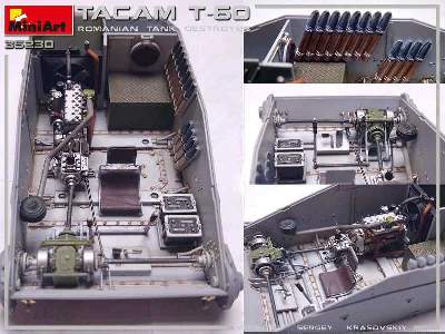 Tacam T-60 rumuński niszczyciel czołgów - z wnętrzem - zdjęcie 38