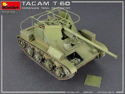 Tacam T-60 rumuński niszczyciel czołgów - z wnętrzem - zdjęcie 39