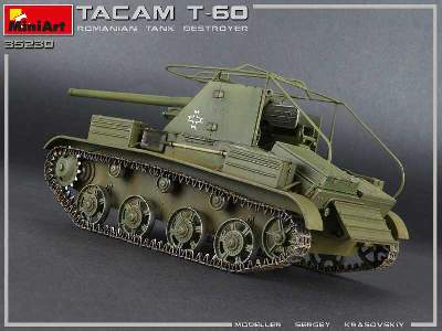 Tacam T-60 rumuński niszczyciel czołgów - z wnętrzem - zdjęcie 41