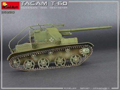 Tacam T-60 rumuński niszczyciel czołgów - z wnętrzem - zdjęcie 43