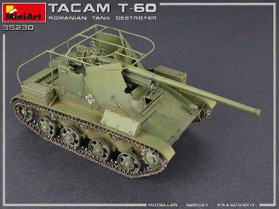 Tacam T-60 rumuński niszczyciel czołgów - z wnętrzem - zdjęcie 44