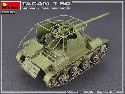 Tacam T-60 rumuński niszczyciel czołgów - z wnętrzem - zdjęcie 45