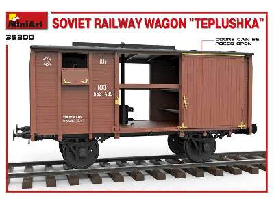 Tiepłuszka - sowiecki ogrzewany wagon towarowy do przewozu ludzi - zdjęcie 22