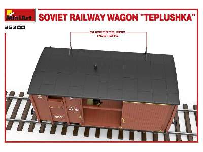 Tiepłuszka - sowiecki ogrzewany wagon towarowy do przewozu ludzi - zdjęcie 23