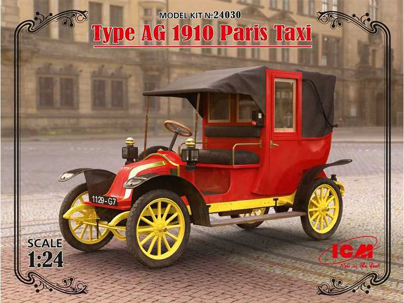 Renault AG 1910 - taksówka paryska - zdjęcie 1 Renault AG 1910 - taksówka paryska - zdjęcie 1