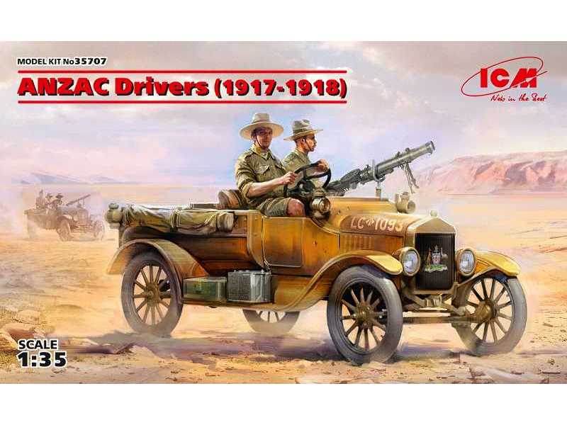 Kierowcy ANZAC - 1917-1918 - zdjęcie 1 Kierowcy ANZAC - 1917-1918 - zdjęcie 1