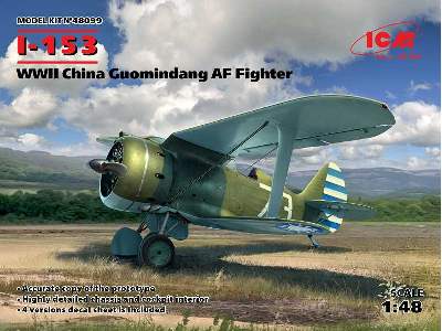 I-153 - chiński myśliwiec Kuomintangu - II W.Ś. - zdjęcie 11
