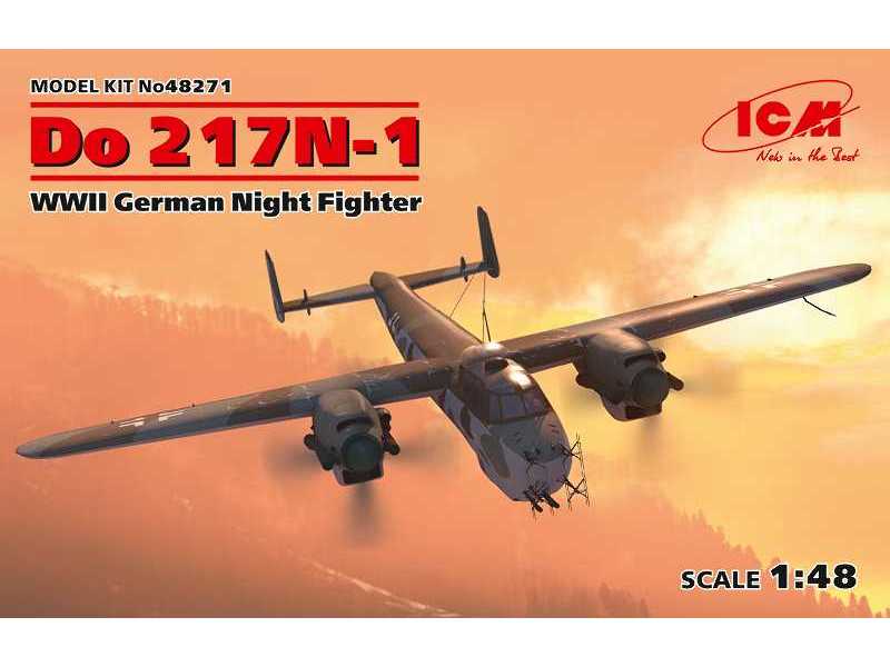 Do 217N-1 - niemiecki nocny myśliwiec - II W.Ś. - zdjęcie 1