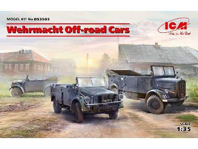 Wehrmacht Off-road Cars - Kfz.1, Horch 108 Typ 40, L1500A - zdjęcie 1