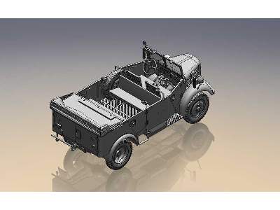 Wehrmacht Off-road Cars - Kfz.1, Horch 108 Typ 40, L1500A - zdjęcie 24