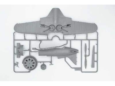 I-16 typ 17 - radziecki myśliwiec - II W.Ś. - zdjęcie 6