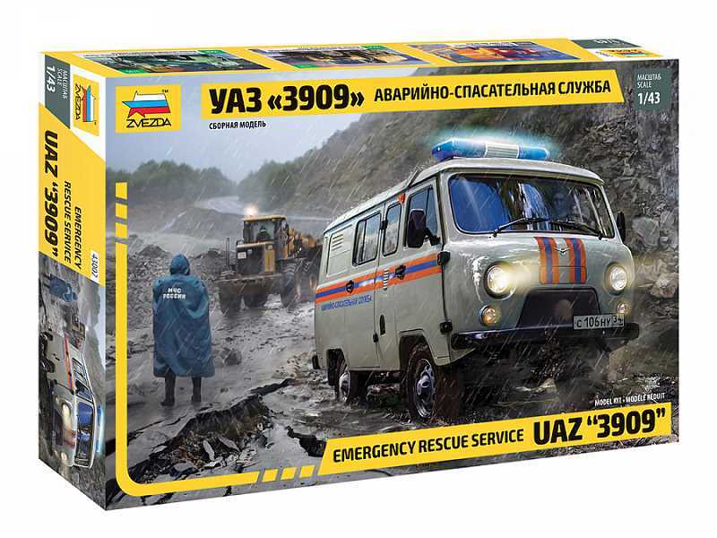 UAZ "3909" - służby ratunkowe - zdjęcie 1 UAZ "3909" - służby ratunkowe - zdjęcie 1