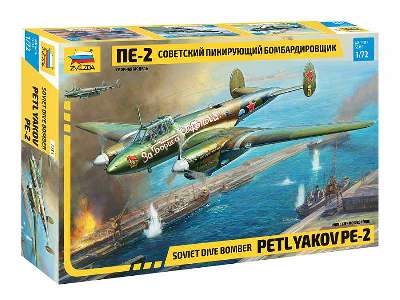 Pe-2 Petlakow (Peszka) sowiecki bombowiec nurkujący - zdjęcie 1