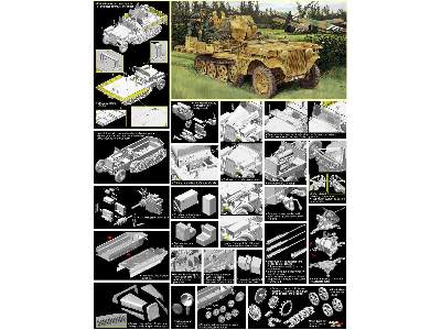 Sd.Kfz.10/5 fur 2cm FlaK 38 - samobieżne działo przeciwlotnicze - zdjęcie 2