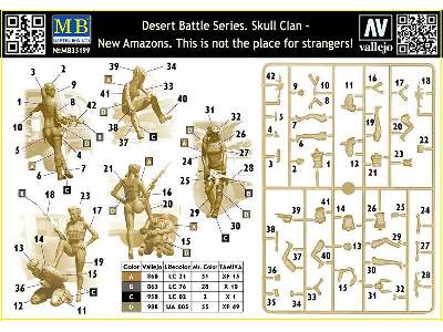 Desert Battle Series. Skull Clan - New Amazons - zdjęcie 3