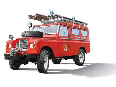Land Rover - samochód strażacki - zdjęcie 1