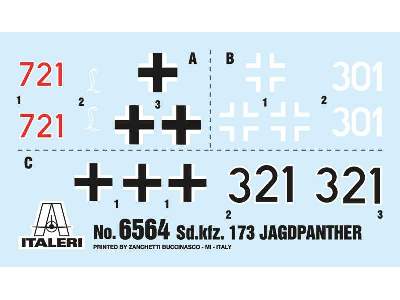 Sd.Kfz.173 Jagdpanther z załogą w zimowych uniformach - zdjęcie 3