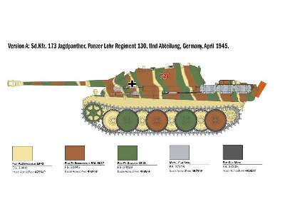 Sd.Kfz.173 Jagdpanther z załogą w zimowych uniformach - zdjęcie 4