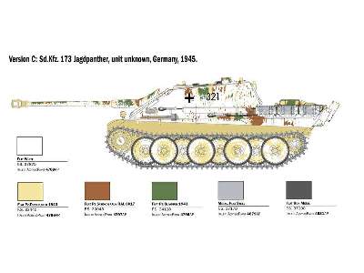 Sd.Kfz.173 Jagdpanther z załogą w zimowych uniformach - zdjęcie 6