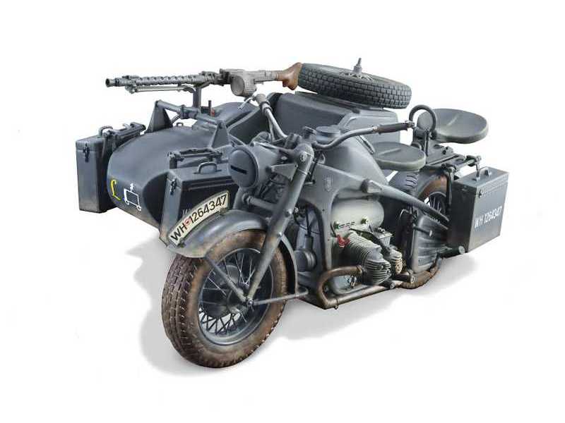 Zundapp KS 750 niemiecki motocykl z koszem - zdjęcie 1 Zundapp KS 750 niemiecki motocykl z koszem - zdjęcie 1