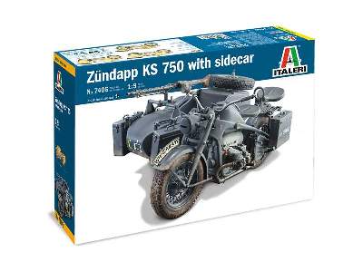 Zundapp KS 750 niemiecki motocykl z koszem - zdjęcie 2