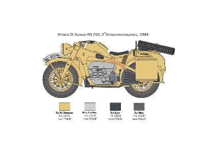 Zundapp KS 750 niemiecki motocykl z koszem - zdjęcie 7