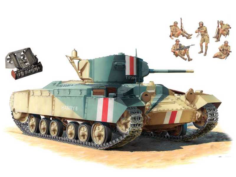 Brytyjski czołg piechoty Mk.III Valentine I - zdjęcie 1 Brytyjski czołg piechoty Mk.III Valentine I - zdjęcie 1