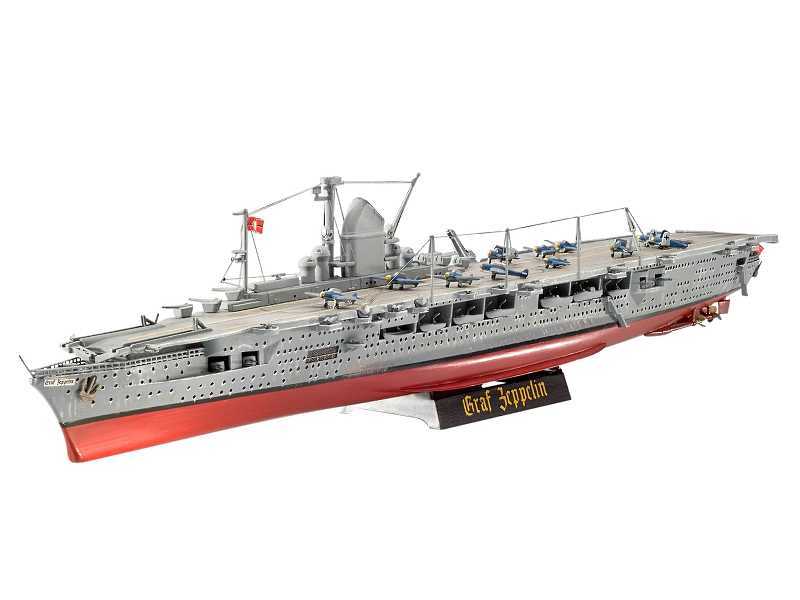 Niemiecki lotniskowiec GRAF ZEPPELIN - zdjęcie 1 Niemiecki lotniskowiec GRAF ZEPPELIN - zdjęcie 1