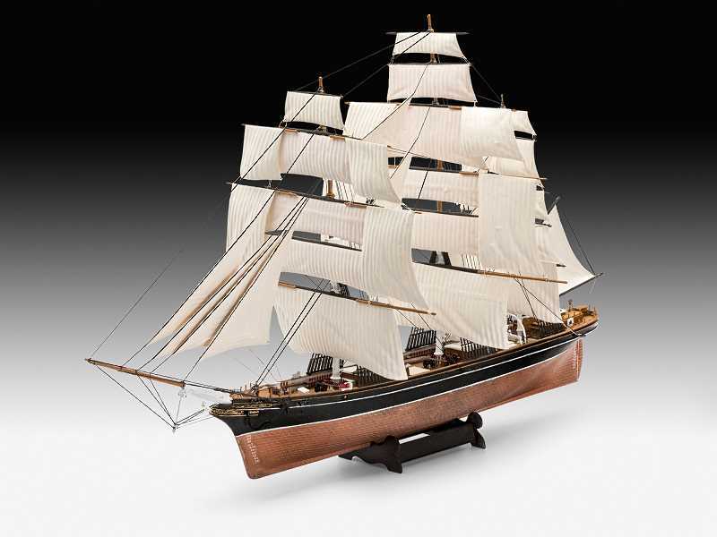 Cutty Sark 150th Anniversary zestaw z farbami i klejem - zdjęcie 1 Cutty Sark 150th Anniversary zestaw z farbami i klejem - zdjęcie 1