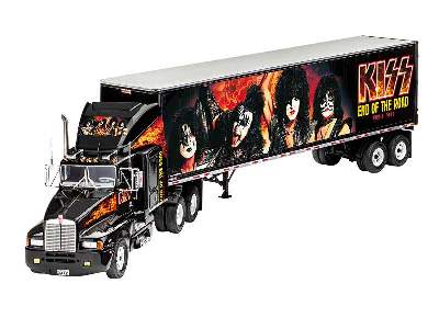 KISS Tour Truck - zestaw podarunkowy z farbami i klejem - zdjęcie 1