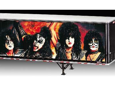 KISS Tour Truck - zestaw podarunkowy z farbami i klejem - zdjęcie 2