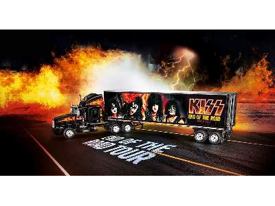 KISS Tour Truck - zestaw podarunkowy z farbami i klejem - zdjęcie 5