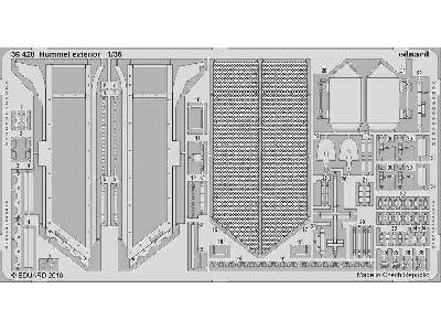 Hummel exterior 1/35 - Tamiya - zdjęcie 1