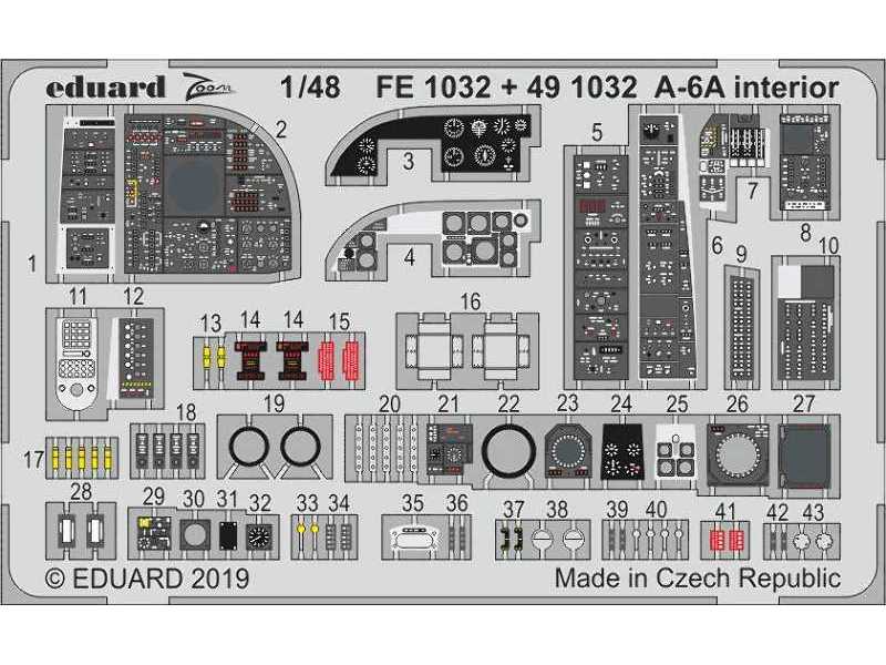 A-6A interior 1/48 - zdjęcie 1 A-6A interior 1/48 - zdjęcie 1
