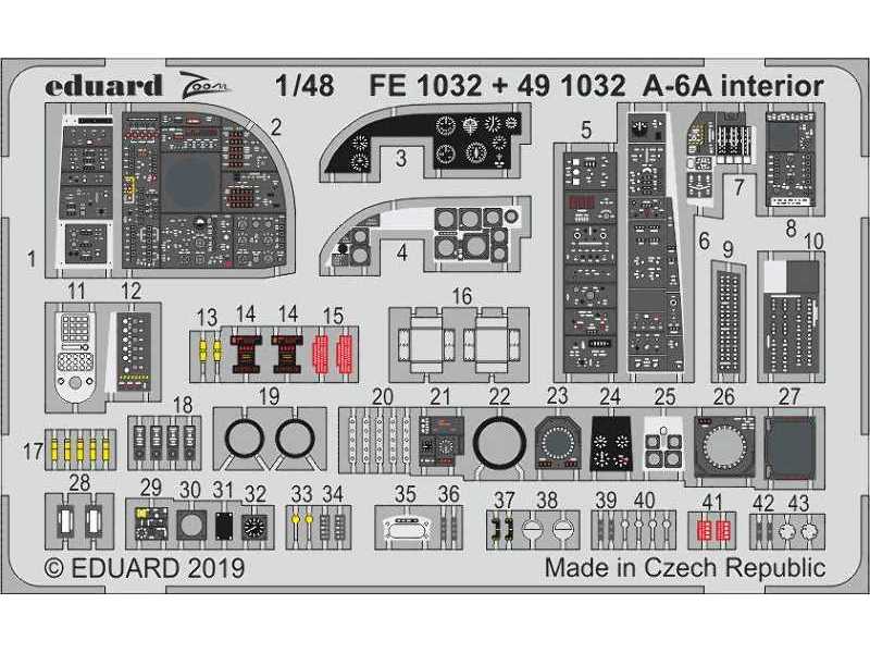 A-6A interior 1/48 - zdjęcie 1