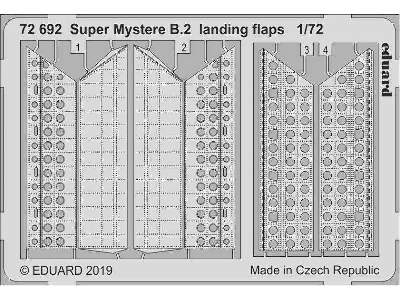 Super Mystere B.2 landing flaps 1/72 - zdjęcie 1