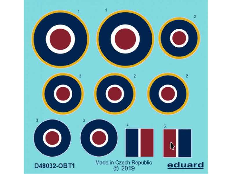 Tempest roundels late 1/48 - zdjęcie 1 Tempest roundels late 1/48 - zdjęcie 1