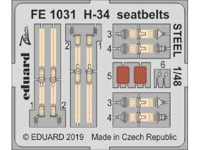 H-34 seatbelts STEEL 1/48 - zdjęcie 1