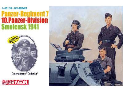Figurki Panzer-Regiment 7 10. Panzer-Division Smolensk 1941 - zdjęcie 1
