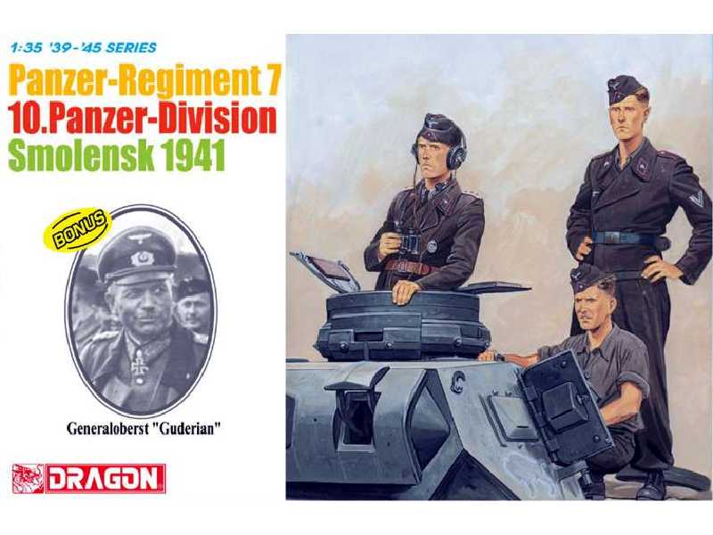 Figurki Panzer-Regiment 7 10. Panzer-Division Smolensk 1941 - zdjęcie 1 Figurki Panzer-Regiment 7 10. Panzer-Division Smolensk 1941 - zdjęcie 1