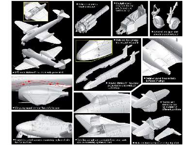 Gloster Meteor F.1 - seria Golden Wings - zdjęcie 2