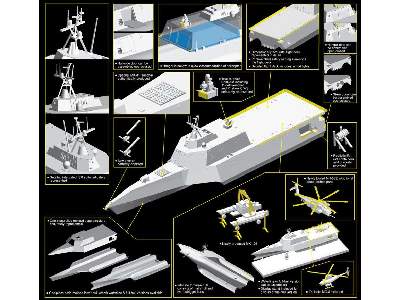 Fregata rakietowa U.S.S. Coronado LCS-4 - Smart Kit - zdjęcie 2