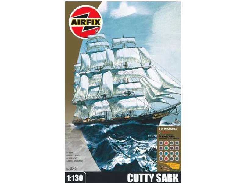 Żaglowiec Cutty Sark - zestaw podarunkowy - zdjęcie 1 Żaglowiec Cutty Sark - zestaw podarunkowy - zdjęcie 1